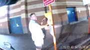 Bike theft and assault caught on camera
