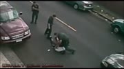 Cops beating suspect