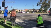 California cops shoot and kill man