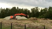 Migrant fights with excavator in Finland