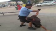 Man spits in bus driver`s face and fight starts