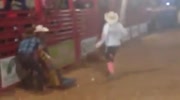 Bull kills a man on rodeo in Brazil