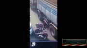 Man is run over by Mutible tires of a Big ass truck