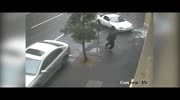 CCTV shows moment pedestrian is hit by Melbourne driver