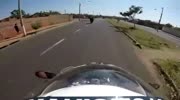 Chase ends with crash and arest of motothugs