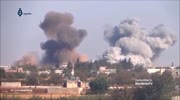 Air strike on jihadists in Homs Governorate