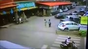 Woman gets run over