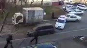 Police Shoot Drink Driver Repeatedly In Russian Destruction Derby