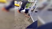 Thug Filmed Beating Blind Man