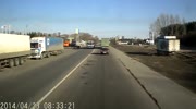 Dash Cam Shows Disaster After Driver Falls Asleep And Crashes