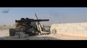 Fiery TOW Attack On Tank At The Aseratl Barrier, North Hama