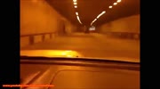 HORRIBLE Tunnel FAST Car (120 mph) Cause Crash / Car Crash Pile Up