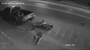 Thai rider plows into pickup and dies on spot