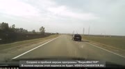 Driver Goes Through Sunroof And Gets Run Over By Own Car