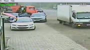 Man is chased and killed by truck