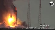 Woah: SpaceX Rocket Explodes At Launchpad In Cape Canaveral! (No Injuries)