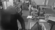 Store Clerk Opens Fire On Robber killing a clean getaway