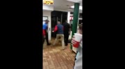 McDonalds Employee Knocks Out Drunk Customer
