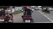 Scooter road rage