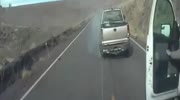 Police chase truck