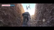 Rebel tunnel blown up by Syrian Army