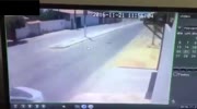 Strange Scooter crash