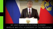 Putin Congrats Americans and Trump