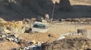 Saudi soldier gets dropped by sniper