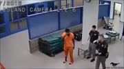 Inmate Sucker Punches Corrections Officer