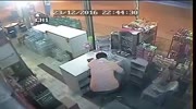 Man narrowly escapes death when SUV hits the store