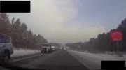 Last seconds of life of the driver Kia Rio.