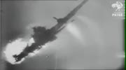 Nike Missile Destroys B17 Bomber