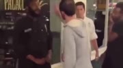 Drunk annoying guy gets knocked out