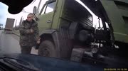 Russian soldiers dont scare too easy