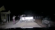 Cop takes down suicidal man armed with rifle