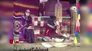 Iranian cook lits on fire in the middle of tv show