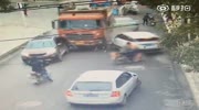 Chinese truck driving