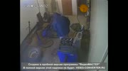 Tire explodes hurting a worker and blowing his pants off