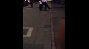 Bouncer Slams Guy On His Neck