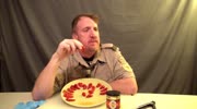 Man eats 23 goast peppers to raise money for scouts.