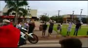 Street race accident