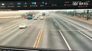 Another truck crushes a car