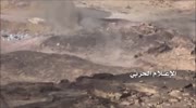 Kornet rocket destroys Wahhabi crews car