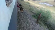 Man Falls From Train And Dies Under The Wheels.