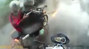 POV: man gets robbed off his bike