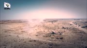 Hashd Al Shaabi units pounding Daesh with artillery