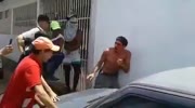 Daily beating of a robber from Brazil