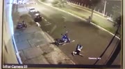 Man Somersaults To Death By Speeding Car.