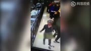 Nutcase Stabs a Man In A Shopping Mall.