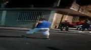 Dude KOs a bystander during fight
